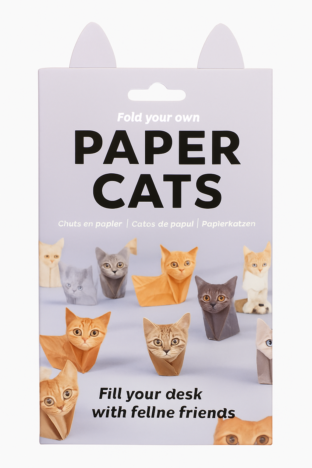 Foldable Paper Pets™ – 3D Papercraft Animal Decor Kit