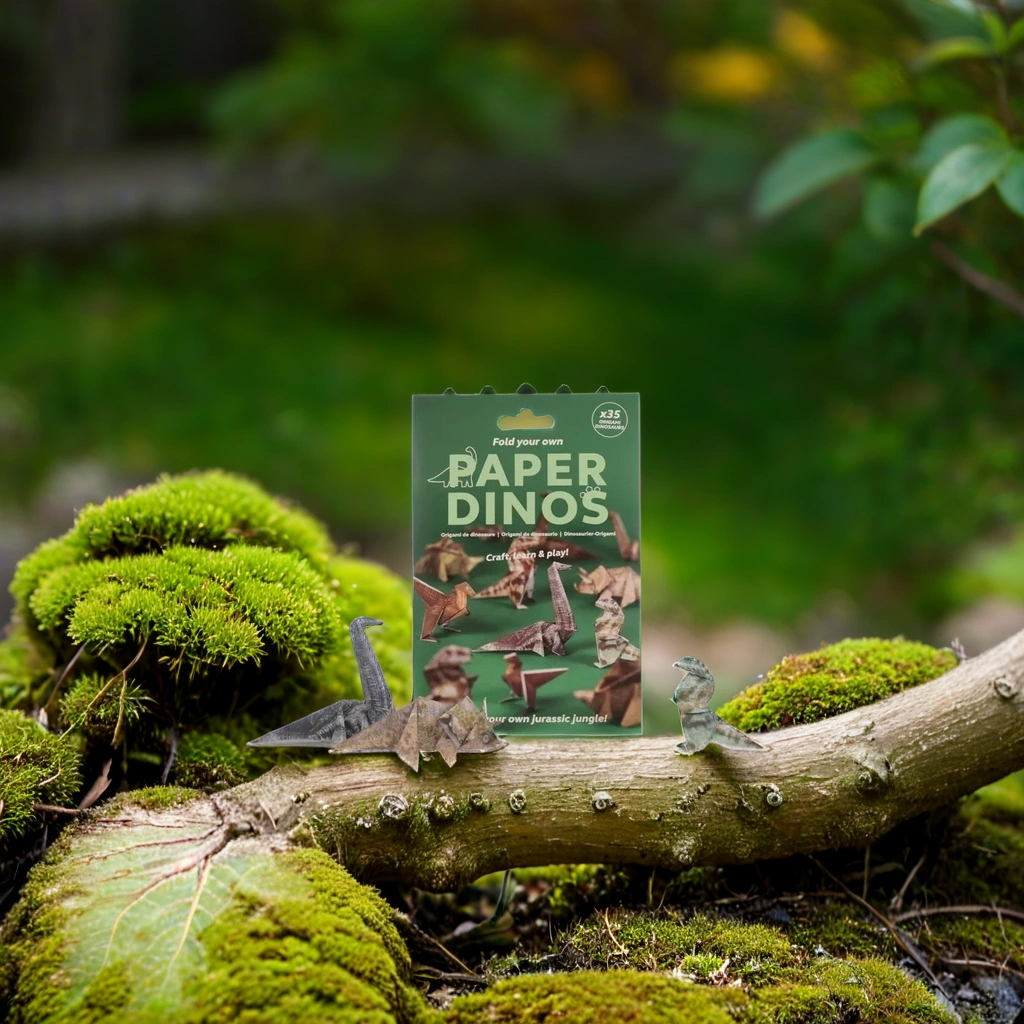 Foldable Paper Pets™ – 3D Papercraft Animal Decor Kit